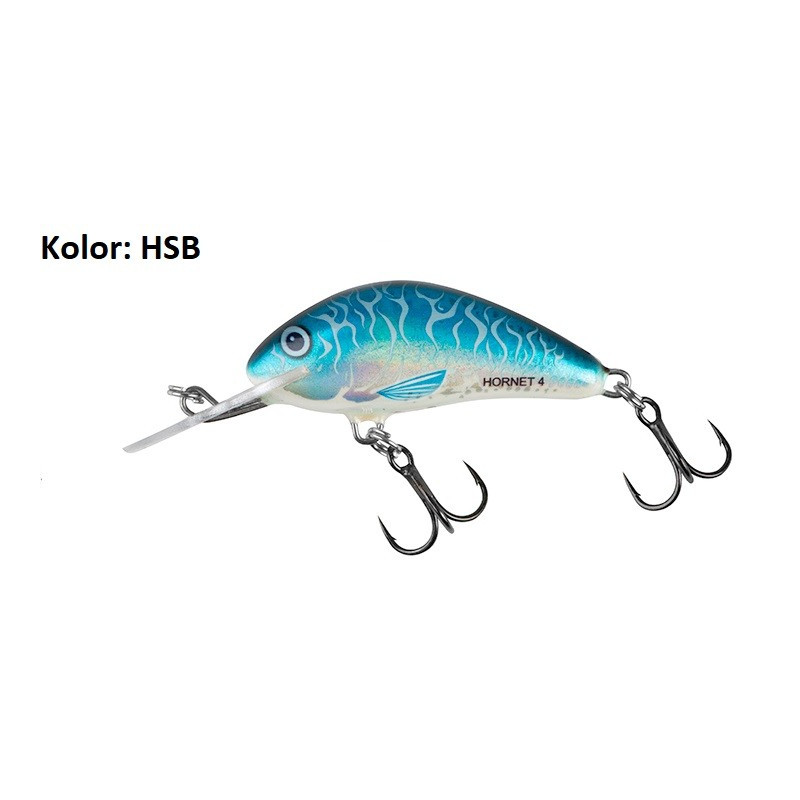 Wobler Salmo Hornet H5F 5cm HSB Wobler Salmo Hornet H5F 5cm HSB
