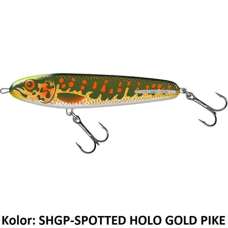 Wobler Salmo Sweeper SE17 17cm SHGP-SPOTTED HOLO GOLD PIKE Wobler Salmo Sweeper SE17 17cm SHGP-SPOTTED HOLO GOLD PIKE