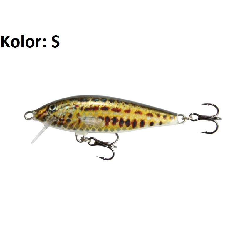 Wobler Kenart tonący 5cm Glimmer S Wobler Kenart tonący 5cm Glimmer S