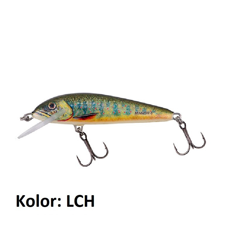 Wobler Salmo Minnow M7F 7cm LCH Wobler Salmo Minnow M7F 7cm LCH
