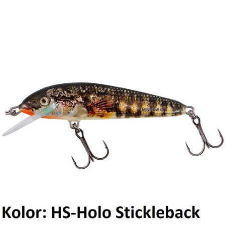 Wobler Salmo Minnow M7S 7cm HS-Holo Stickleback Wobler Salmo Minnow M7S 7cm HS-Holo Stickleback