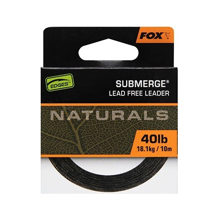 Materiał przyponowy EDGES NATURALS SUBMERGE LEADER FOX Materiał przyponowy EDGES NATURALS SUBMERGE LEADER FOX