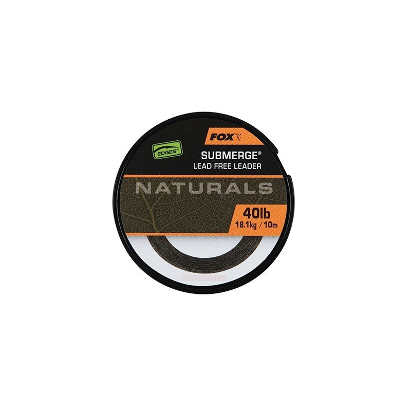 Materiał przyponowy EDGES NATURALS SUBMERGE LEADER FOX Materiał przyponowy EDGES NATURALS SUBMERGE LEADER FOX