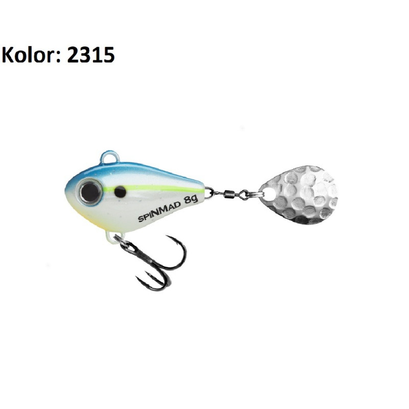 Wirujący ogonek SPINMAD Jigmaster 8 gram 7cm 2315 Wirujący ogonek SPINMAD Jigmaster 8 gram 7cm 2315