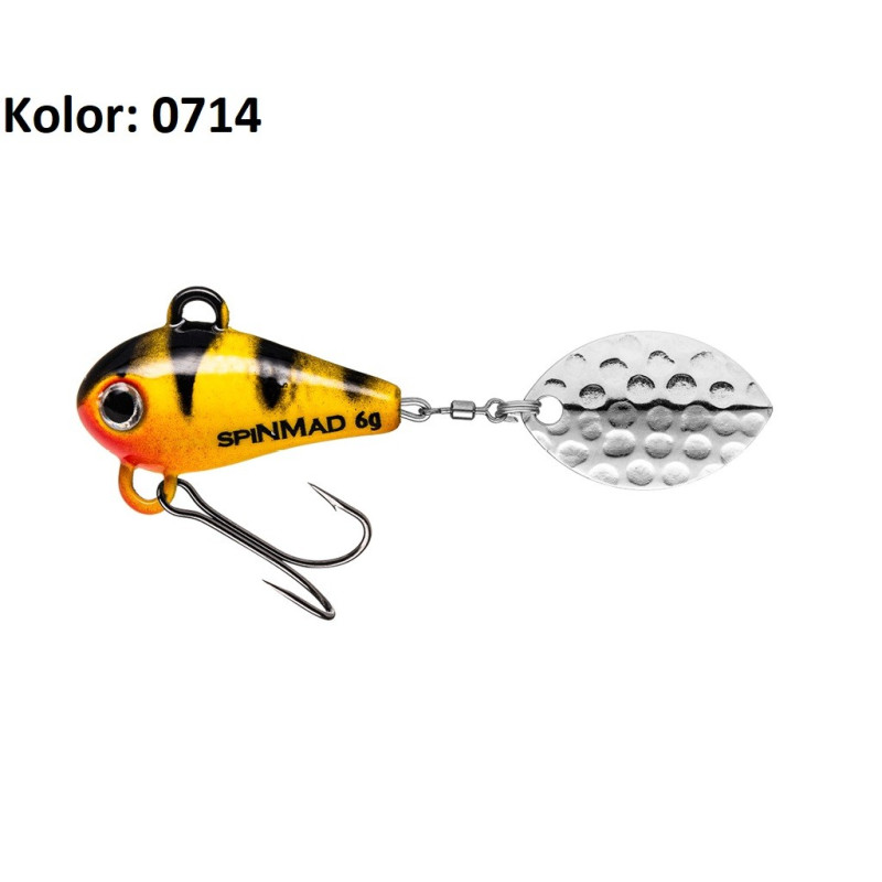 Wirujący ogonek SPINMAD Mag 6g 5,5cm 0714 Wirujący ogonek SPINMAD Mag 6g 5,5cm 0714