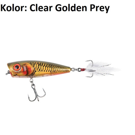 Wobler Salmo Rattlin Pop F/7cm Clear Golden Prey Wobler Salmo Rattlin Pop F/7cm Clear Golden Prey