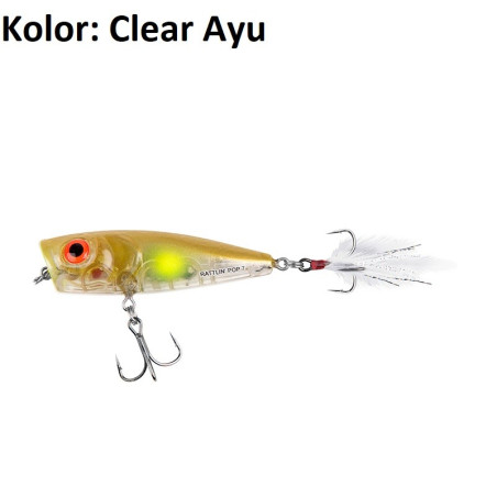 Wobler Salmo Rattlin Pop F/7cm Clear Ayu Wobler Salmo Rattlin Pop F/7cm Clear Ayu