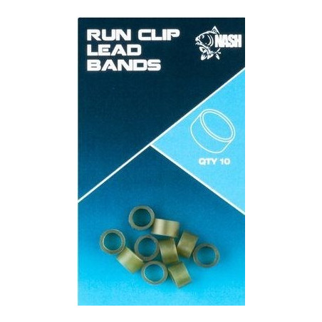 Gumki Run Clip Lead Band Weed Green NASH