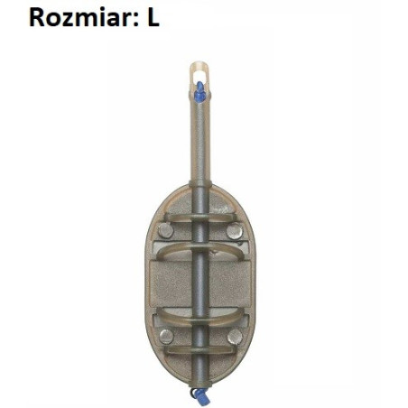 Koszyk Preston Elasticed Flat Method Feeder 45g / roz. L Koszyk Preston Elasticed Flat Method Feeder 45g / roz. L