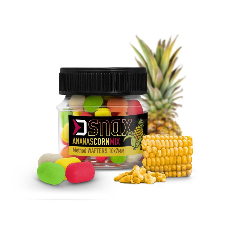 Przynęta Delphin MIX D SNAX WAFT 20g - 10/7mm Ananasowo/Kukurydziany Przynęta Delphin MIX D SNAX WAFT 20g - 10/7mm Ananasowo/Kukurydziany