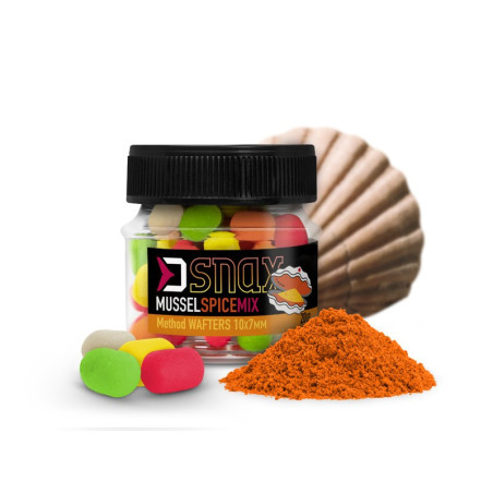 Przynęta Delphin MIX D SNAX WAFT 20g - 10/7mm Małże/Przyprawy Przynęta Delphin MIX D SNAX WAFT 20g - 10/7mm Małże/Przyprawy
