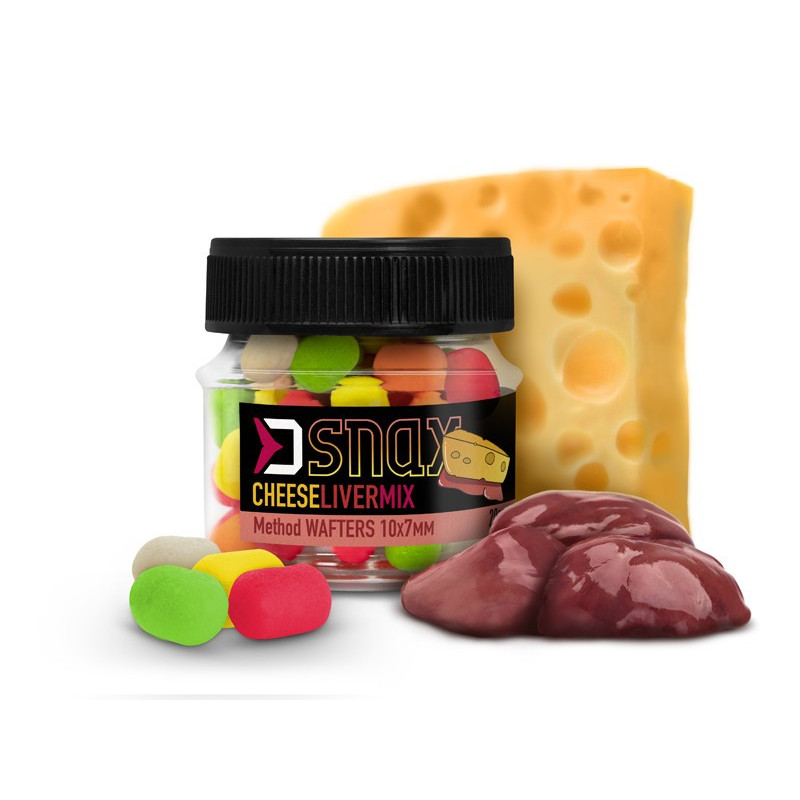 Przynęta Delphin MIX D SNAX WAFT 20g - 10/7mm Ser/wątroba Przynęta Delphin MIX D SNAX WAFT 20g - 10/7mm Ser/wątroba