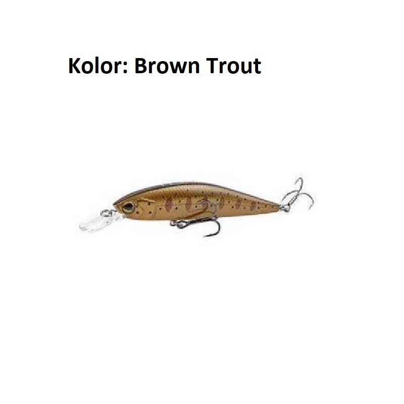 Wobler Shimano Yasei Trigger Twitch 6 cm brown trout Wobler Shimano Yasei Trigger Twitch 6 cm brown trout