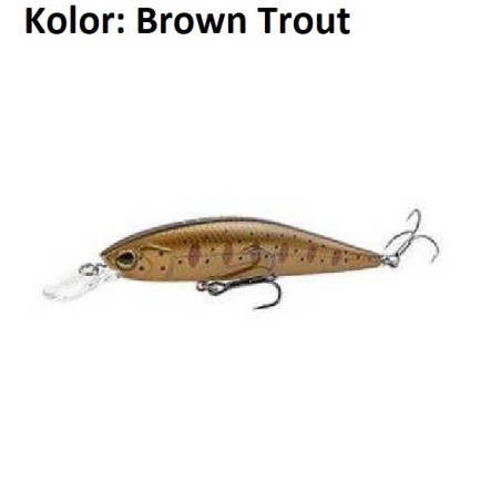Wobler Shimano Yasei Trigger Twitch 6 cm brown trout Wobler Shimano Yasei Trigger Twitch 6 cm brown trout