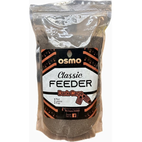 Zanęta Osmo Innovation Baits Classic Feeder bez mączek 900g - Dark Cage Zanęta Osmo Innovation Baits Classic Feeder bez mączek 900g - Dark Cage