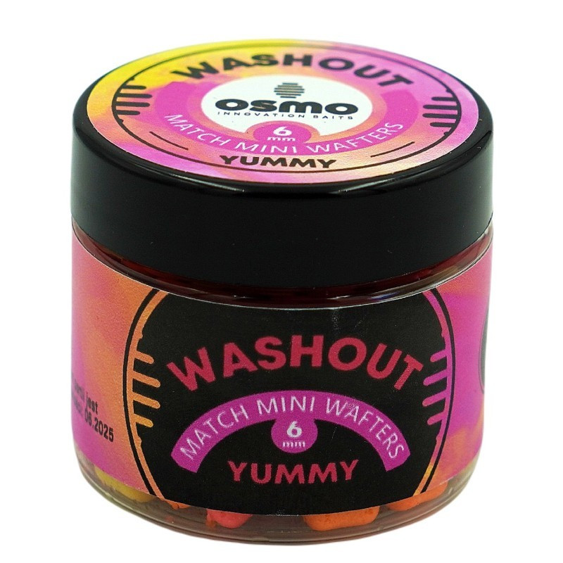 Przynęta Osmo Innovation Baits Match Mini Wafters 50ml, 6mm - Washout Yummy Przynęta Osmo Innovation Baits Match Mini Wafters 50ml, 6mm - Washout Yummy
