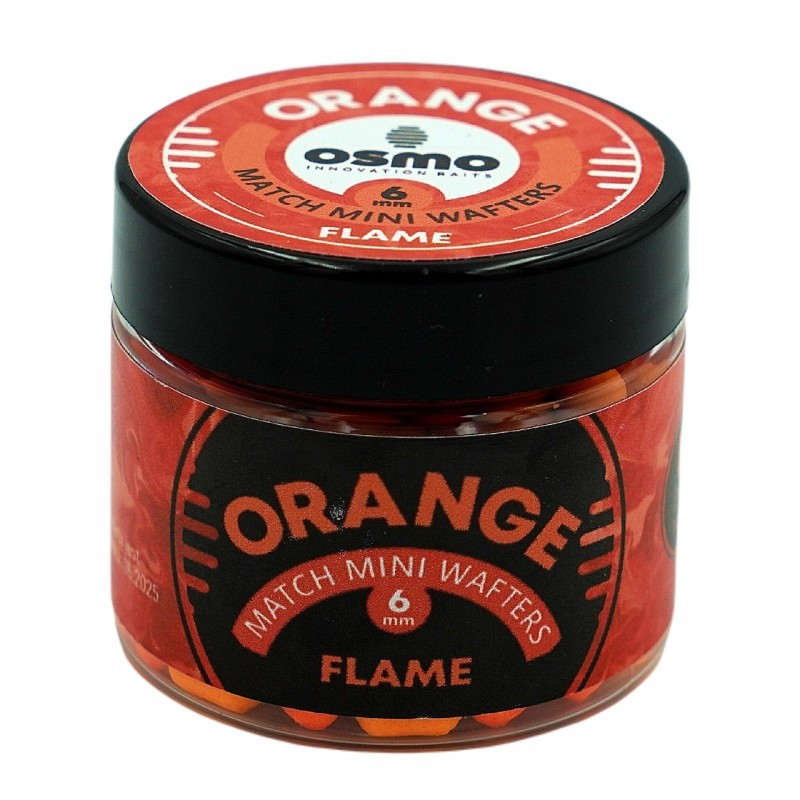 Przynęta Osmo Innovation Baits Match Mini Wafters 50ml - 6mm Orange Flame Przynęta Osmo Innovation Baits Match Mini Wafters 50ml - 6mm Orange Flame