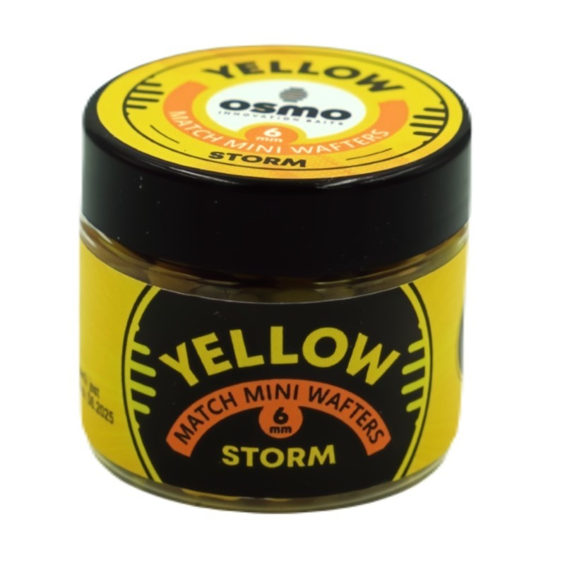 Przynęta Osmo Innovation Baits Match Mini Wafters 50ml - 6mm Yellow Storm Przynęta Osmo Innovation Baits Match Mini Wafters 50ml - 6mm Yellow Storm