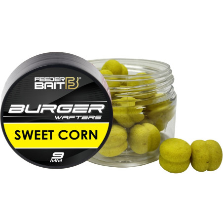 Przynęta Feeder Bait Fluo Burger Wafters 9mm - Sweet Corn