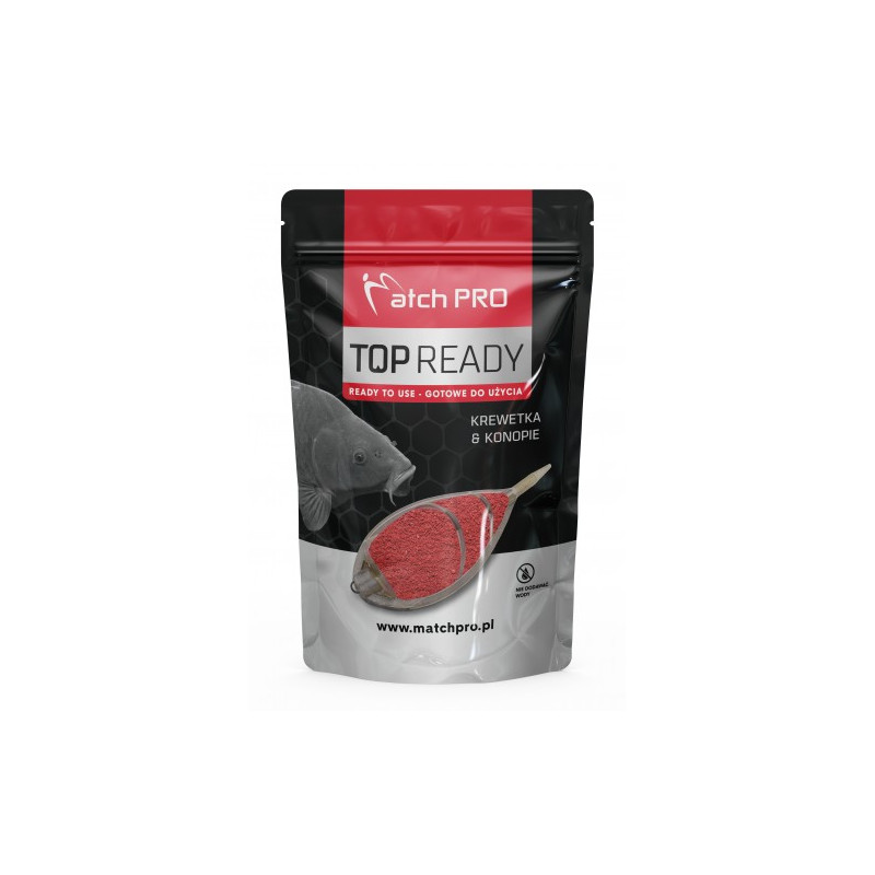 Zanęta Match Pro TOP READY METHODMIX 700g / duo krewetka Zanęta Match Pro TOP READY METHODMIX 700g / duo krewetka