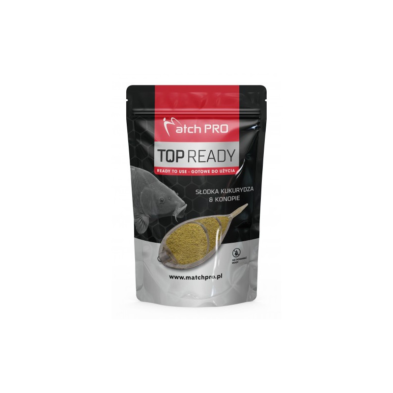 Zanęta Match Pro TOP READY METHODMIX 700g / Słodka kukurydza