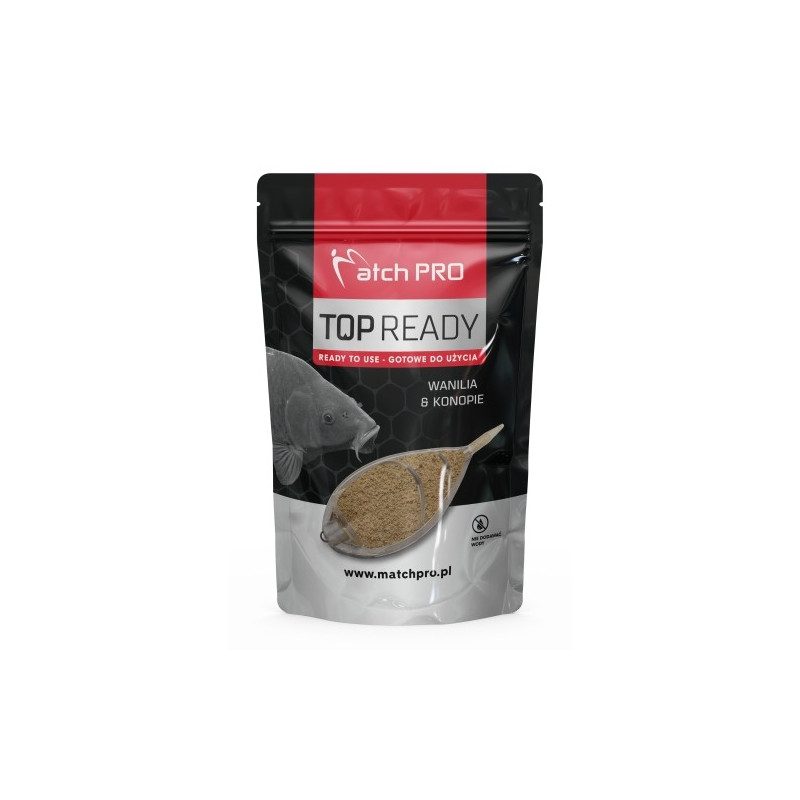 Zanęta Match Pro TOP READY METHODMIX 700g / wanilia&konopie Zanęta Match Pro TOP READY METHODMIX 700g / wanilia&konopie