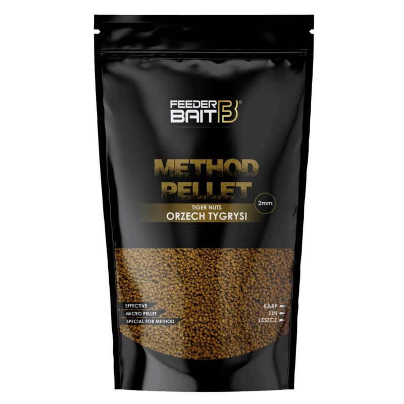 Pellet Feeder Bait Method Pellet 2mm - Orzech Tygrysi Pellet Feeder Bait Method Pellet 2mm - Orzech Tygrysi