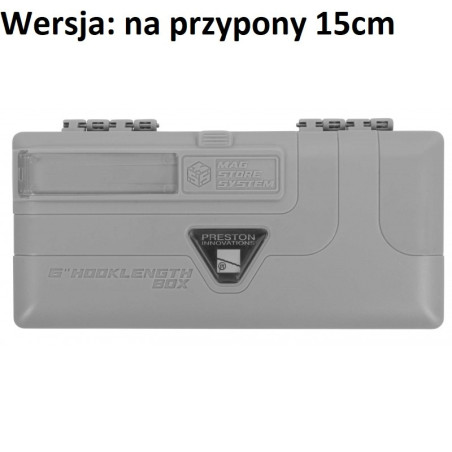 Portfel na przypony Mag Store System Unloaded na przypony 15 cm Preston Portfel na przypony Mag Store System Unloaded na przypony 15 cm Preston