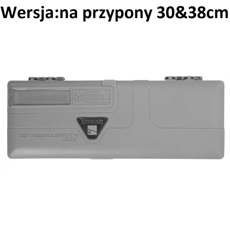 Portfel na przypony Mag Store System Unloaded na przypony 30&38 cm Preston Portfel na przypony Mag Store System Unloaded na przypony 30&38 cm Preston