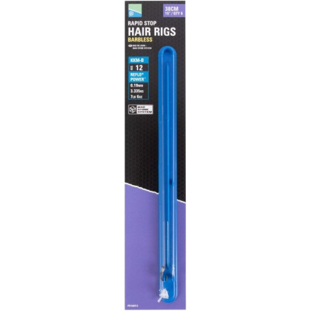 Przypony Preston KKM-B Rapid Stop 15" hak 12