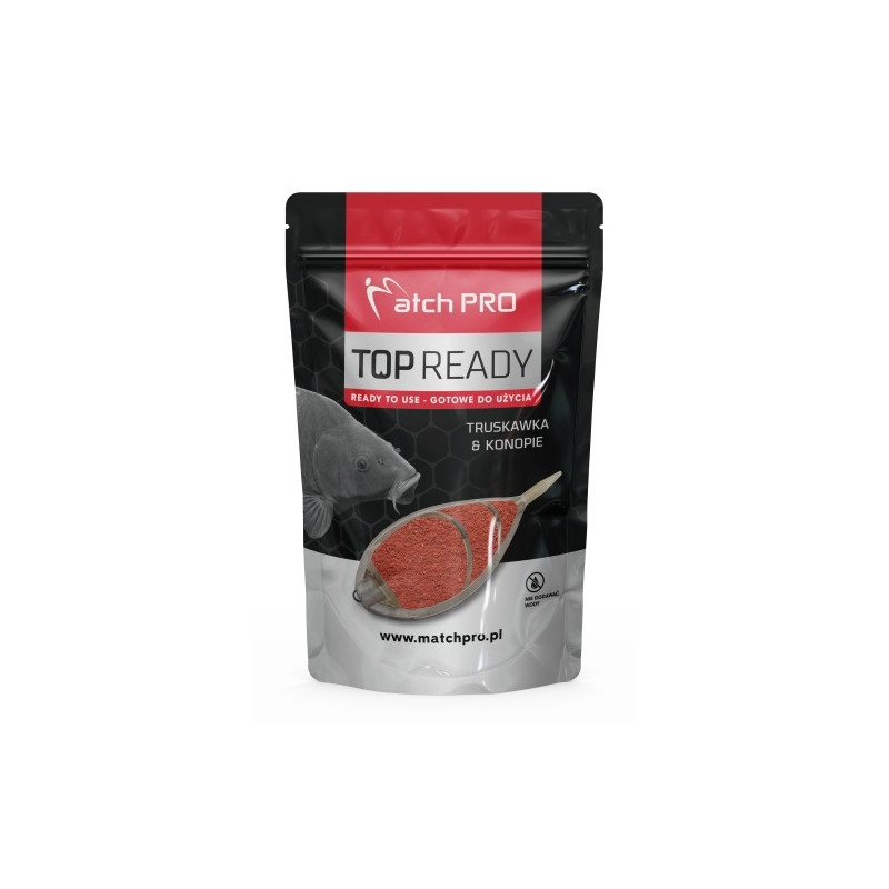 Zanęta Match Pro TOP READY METHODMIX 700g / Truskawka&Konopie Zanęta Match Pro TOP READY METHODMIX 700g / Truskawka&Konopie