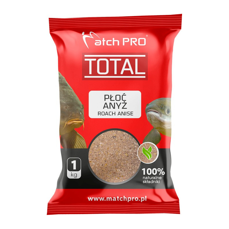 Zanęta Match Pro Total 1kg - Płoć, anyż Zanęta Match Pro Total 1kg - Płoć, anyż