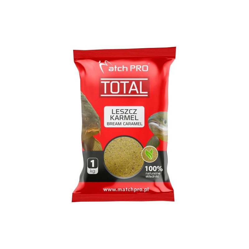 Zanęta Match Pro Total 1kg - LESZCZ KARMEL Zanęta Match Pro Total 1kg - LESZCZ KARMEL