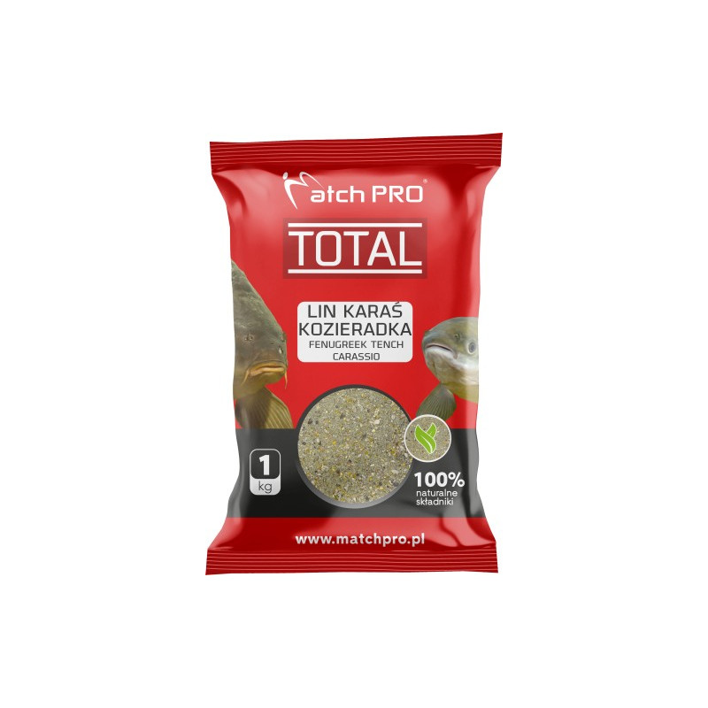 Zanęta Match Pro Total 1kg - KARAŚ KOZIERADKA Zanęta Match Pro Total 1kg - KARAŚ KOZIERADKA