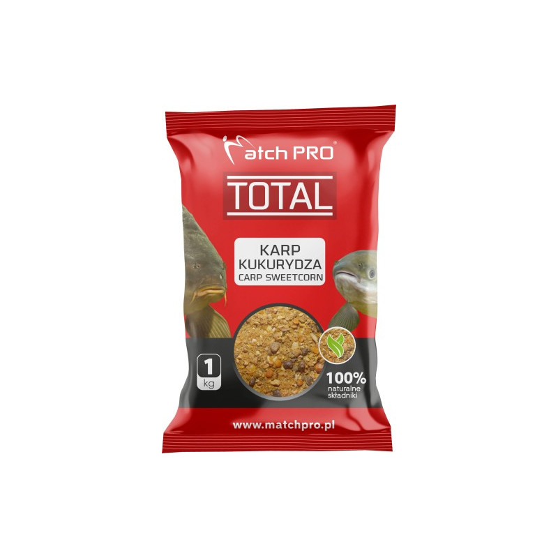 Zanęta Match Pro Total 1kg - KARP KUKURYDZA Zanęta Match Pro Total 1kg - KARP KUKURYDZA