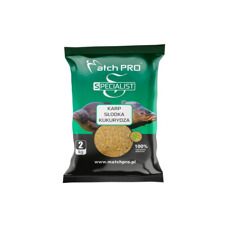 Zanęta MatchPro Specialist 2kg - KARP SŁODKA KUKURYDZA Zanęta MatchPro Specialist 2kg - KARP SŁODKA KUKURYDZA