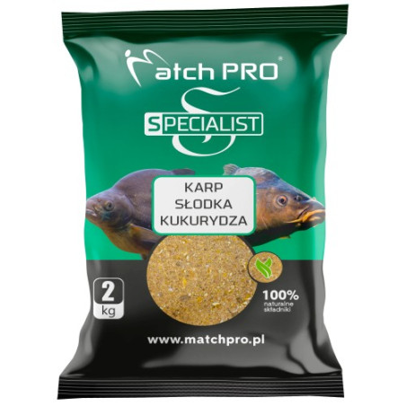 Zanęta MatchPro Specialist 2kg - KARP SŁODKA KUKURYDZA Zanęta MatchPro Specialist 2kg - KARP SŁODKA KUKURYDZA
