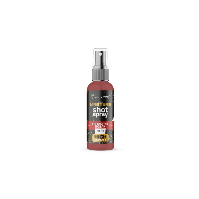 Atraktor Match Pro Masters Shot Spray 50 ml czerwony robak Atraktor Match Pro Masters Shot Spray 50 ml czerwony robak