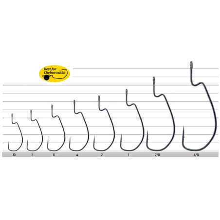 Haczyki Owner Offsetowe Large-Eye 4115 hak 8 Haczyki Owner Offsetowe Large-Eye 4115 hak 8