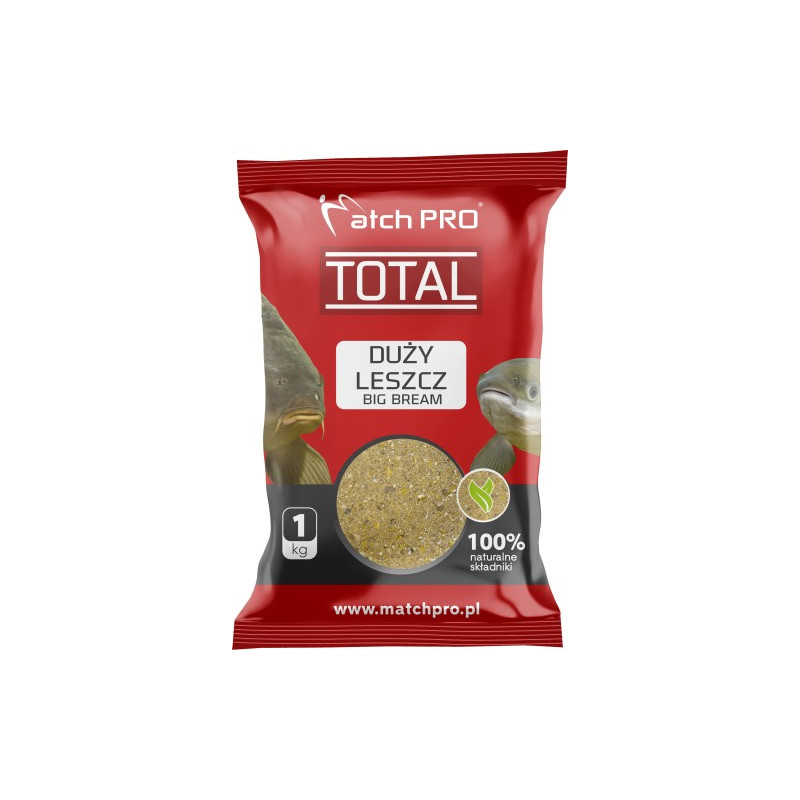 Zanęta Match Pro Total 1kg - DUŻY LESZCZ Zanęta Match Pro Total 1kg - DUŻY LESZCZ