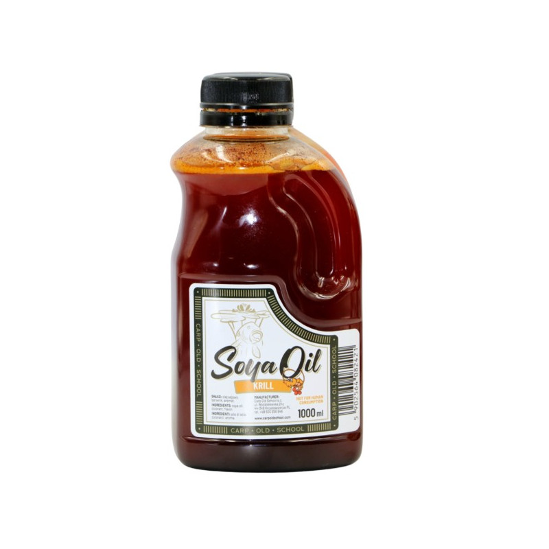 Olej sojowy Carp Old School Soja oil 1L - krill Olej sojowy Carp Old School Soja oil 1L - krill