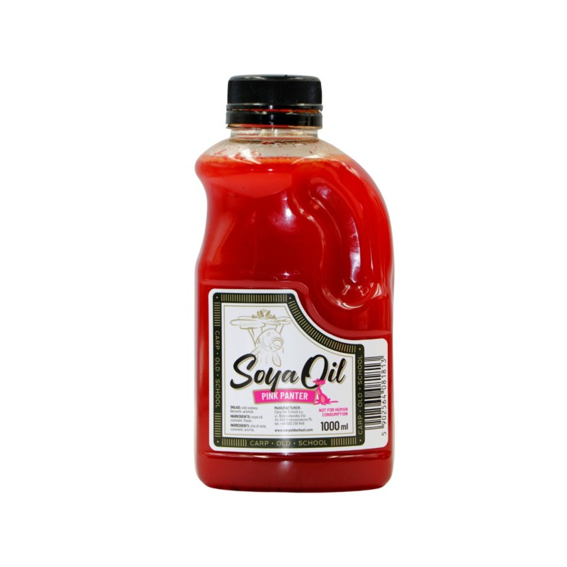 Olej sojowy - Soja oil 1 L / Pink Panter Carp Old School Olej sojowy - Soja oil 1 L / Pink Panter Carp Old School