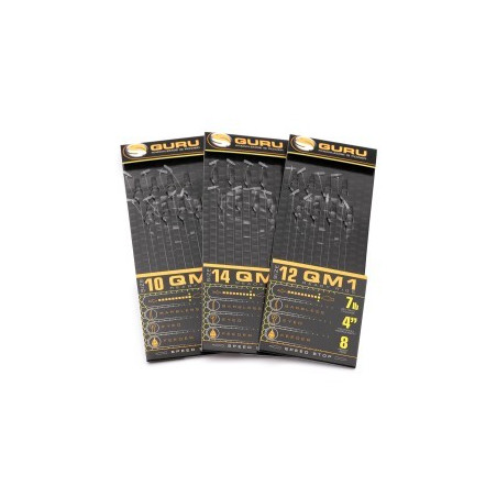 Przypony Guru QM1 Speed Stop 4" 10cm / hak 14 Przypony Guru QM1 Speed Stop 4" 10cm / hak 14