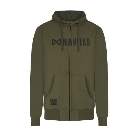 Bluza Navitas Core Green Zip Hoody roz. XXL