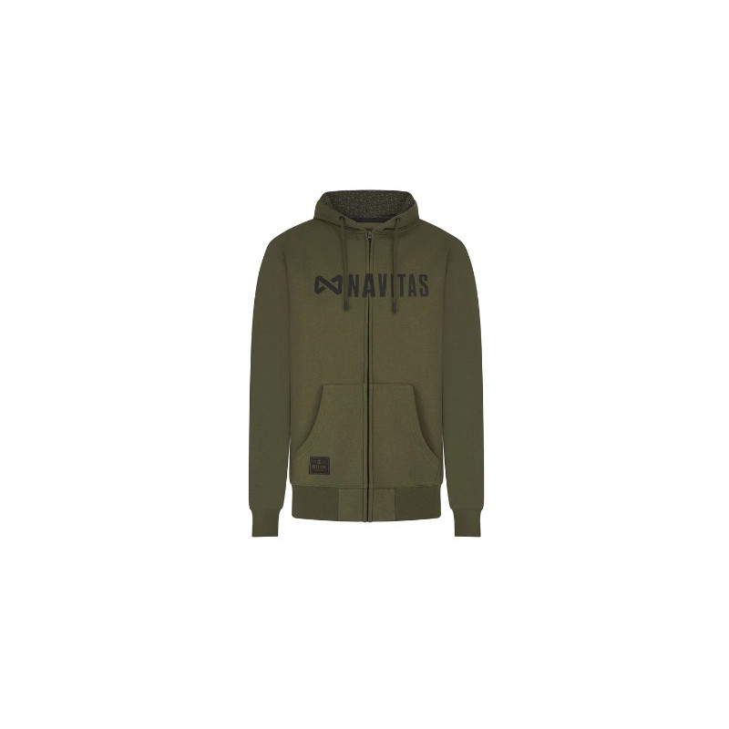 Bluza Navitas Core Green Zip Hoody roz. L