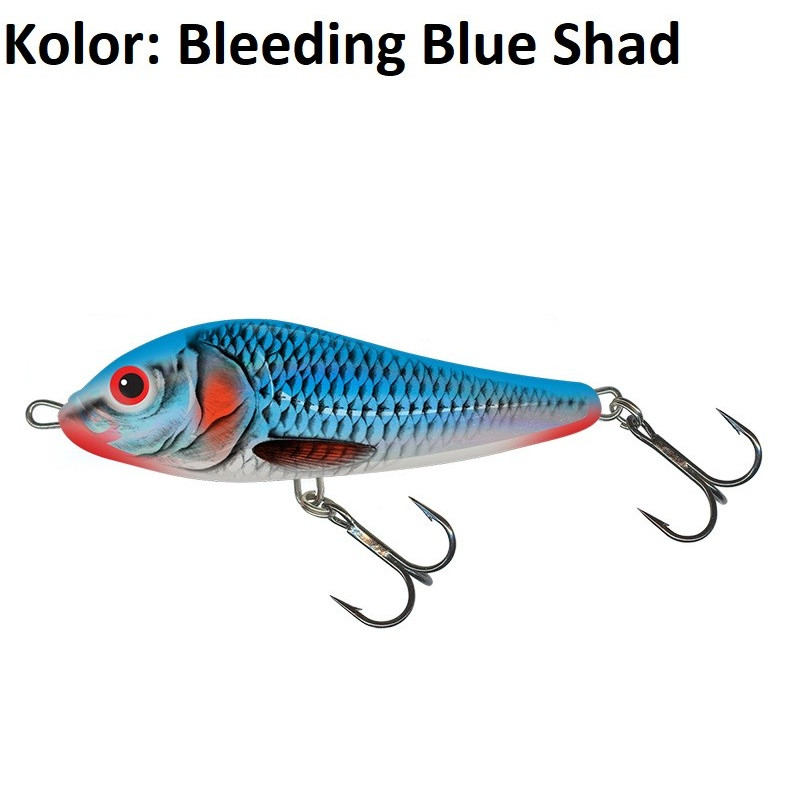 Wobler Salmo Rattlin' Slider 8cm Bleeding Blue Shad Wobler Salmo Rattlin' Slider 8cm Bleeding Blue Shad