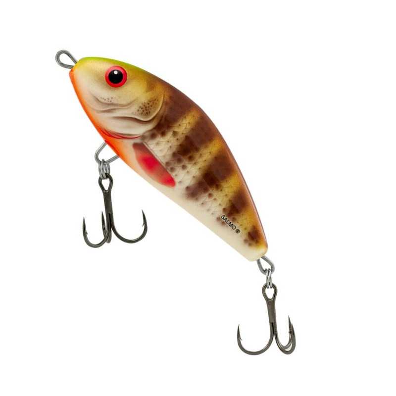 Wobler Salmo Fatso F8S 8cm SPOTTED BROWN PERCH Wobler Salmo Fatso F8S 8cm SPOTTED BROWN PERCH