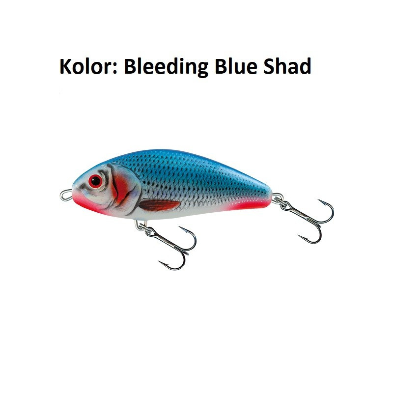 Wobler Salmo Fatso F12S 12cm Bleeding Blue Shad Wobler Salmo Fatso F12S 12cm Bleeding Blue Shad