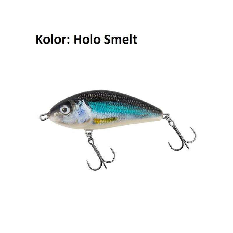 Wobler Salmo Fatso F8S 8cm Holo Smelt Wobler Salmo Fatso F8S 8cm Holo Smelt