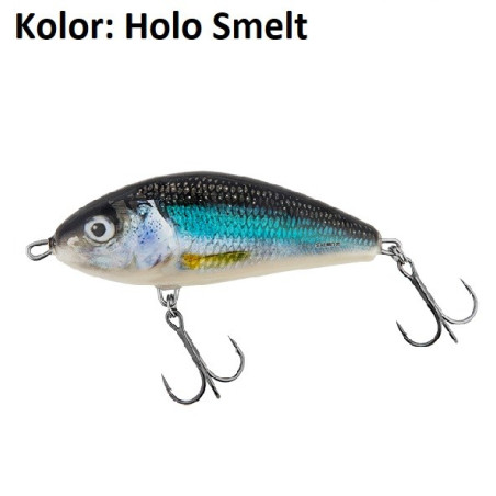 Wobler Salmo Fatso F8S 8cm Holo Smelt Wobler Salmo Fatso F8S 8cm Holo Smelt